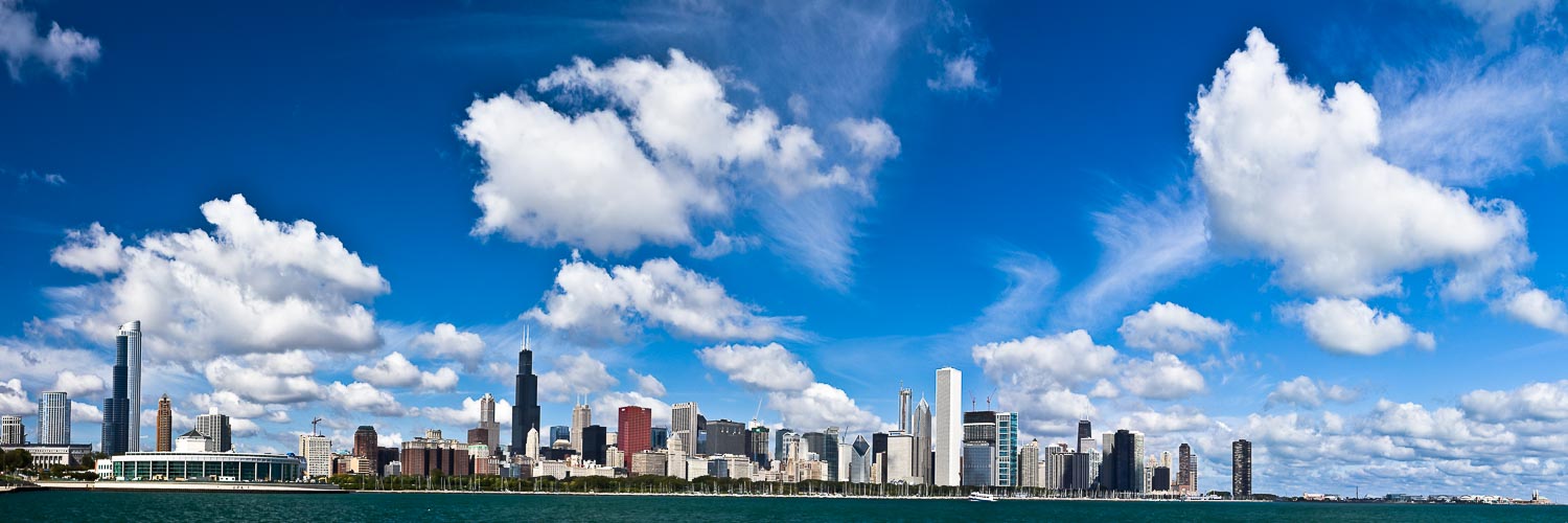 Chicago Fair Weather Panoramic