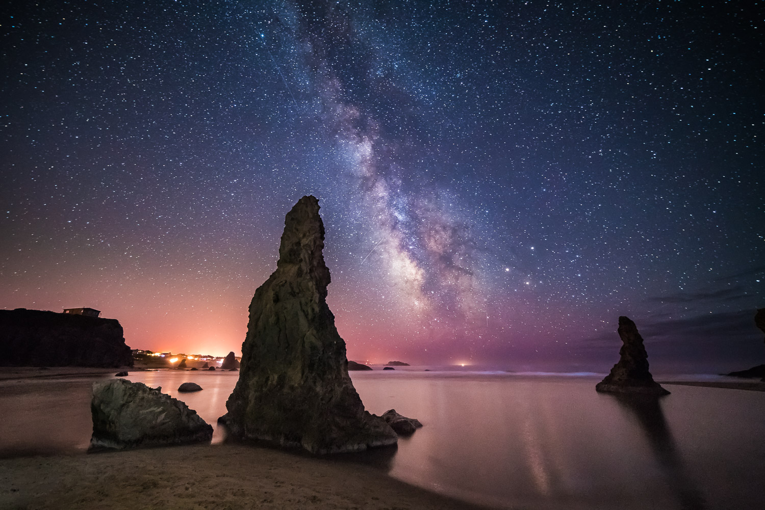 Bandon Beach Night Skies