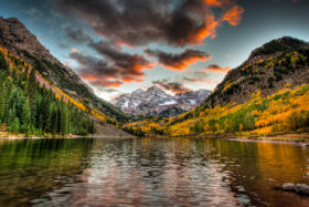 Maroon Bells Sunset