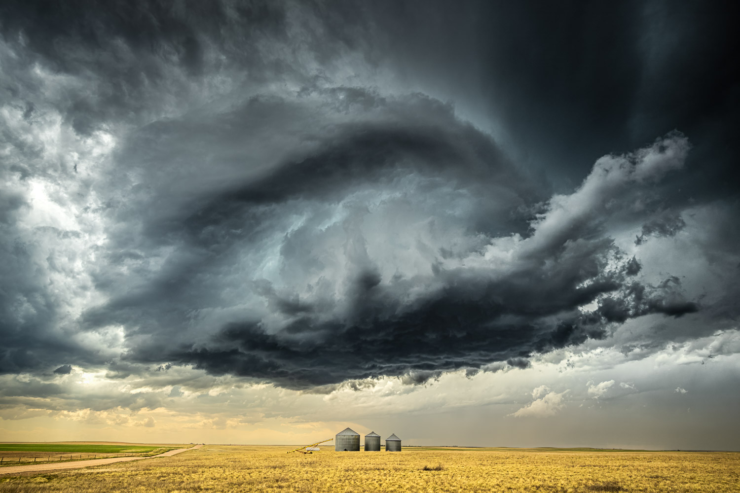 Three Silos
